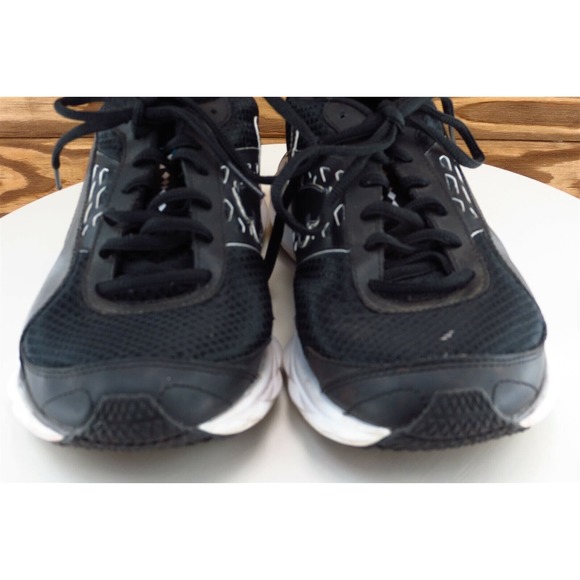 PUMA Women Sz 8 M Black Lace Up Running Mesh Shoe - Picture 2 of 8